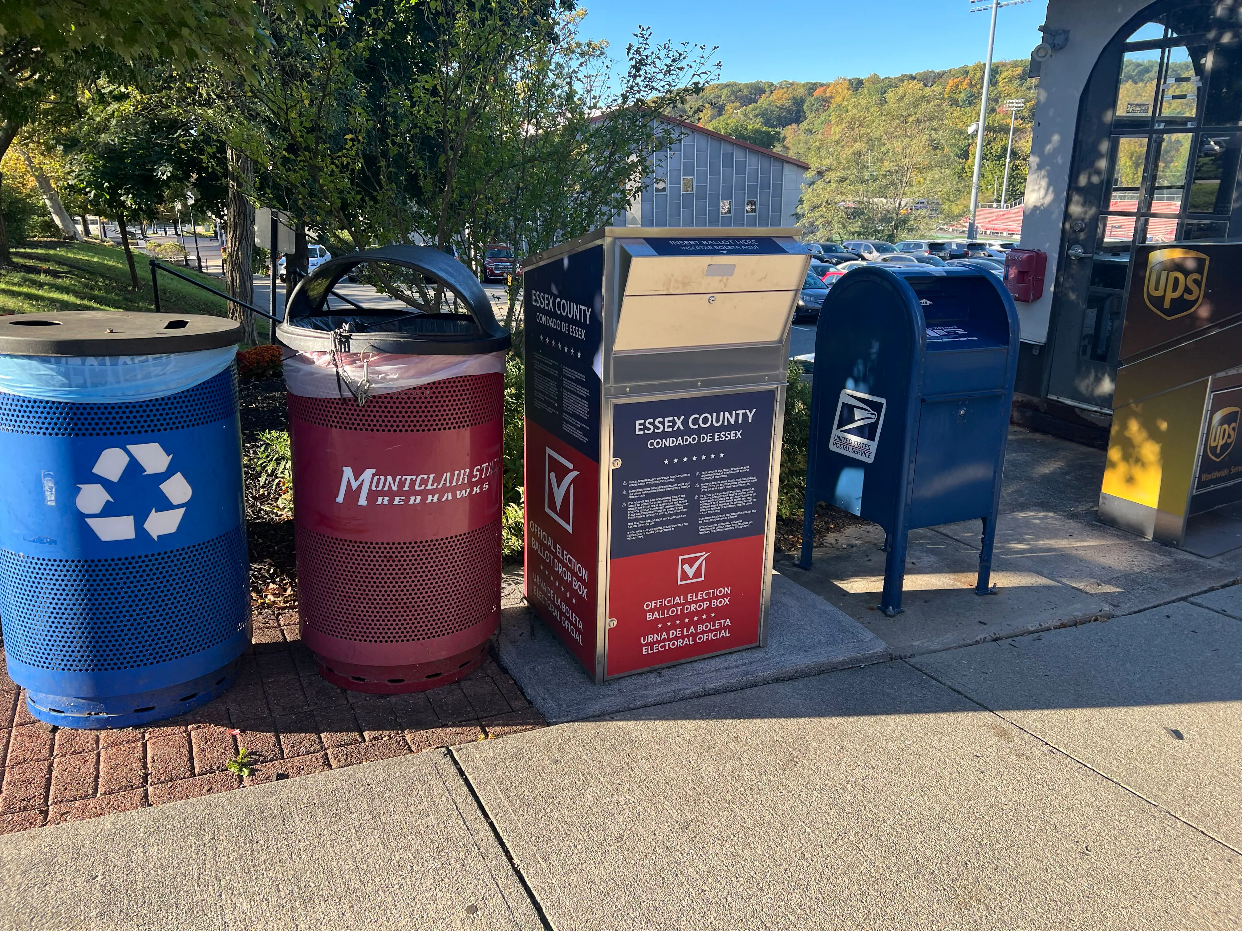 an image of an election drop box for mail-in voting